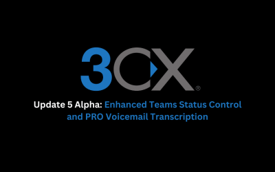 Update 5 Alpha: Enhanced Teams Status Control and PRO Voicemail Transcription