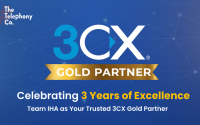 Celebrating 3 Years of Excellence: Team IHA as Your Trusted 3CX Gold Partner  